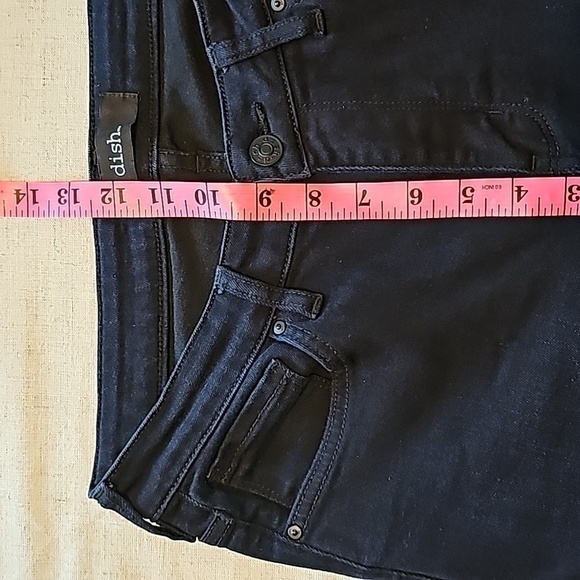 Dish Performance Denim Straight And Narrow Black Organic Cotton Size 29 x 32 - Picture 8 of 16